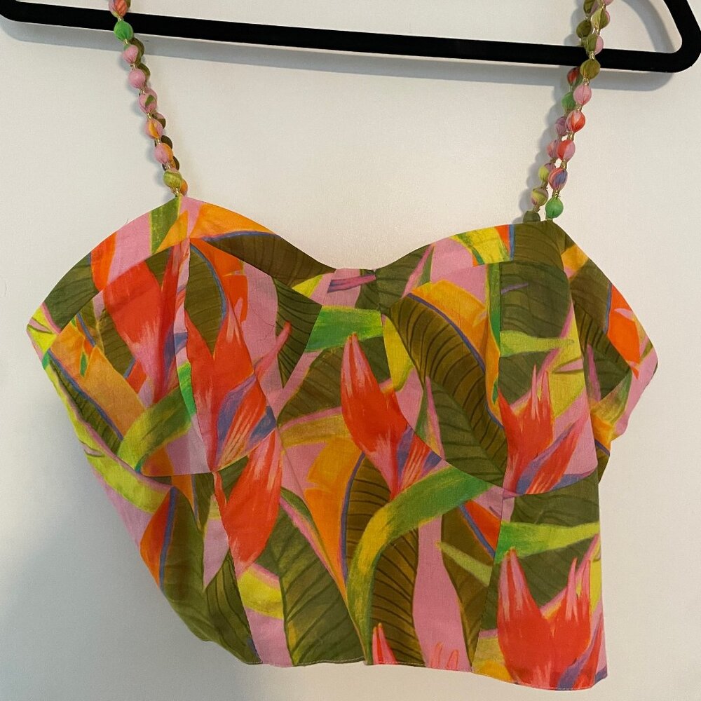 FARM RIO For Anthropologie Cropped Top